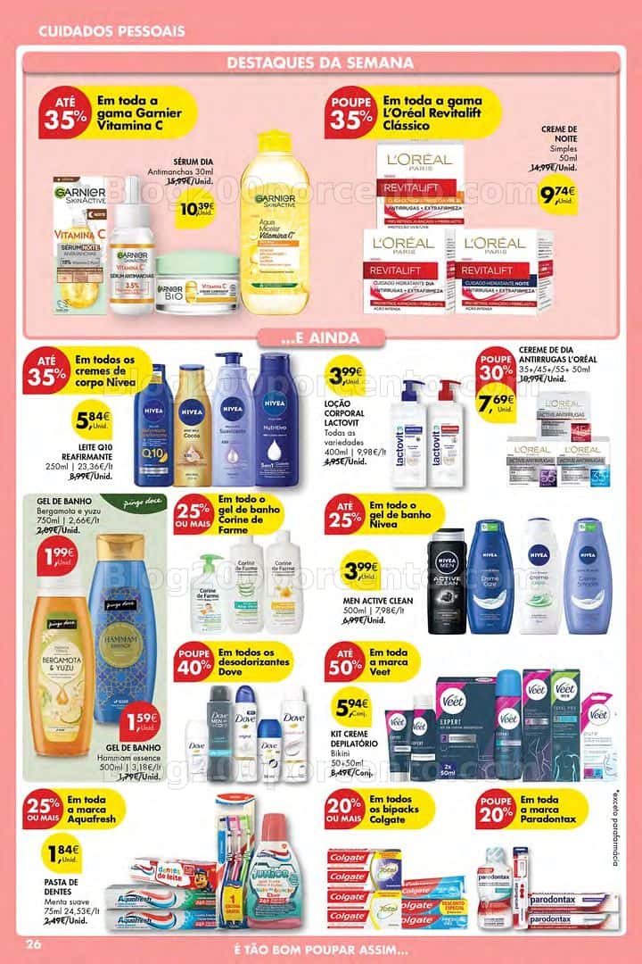 Antevisão Folheto PINGO DOCE Açores Promoções de 16 a 22 abril